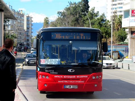 Antalya 93 otobüs saatleri